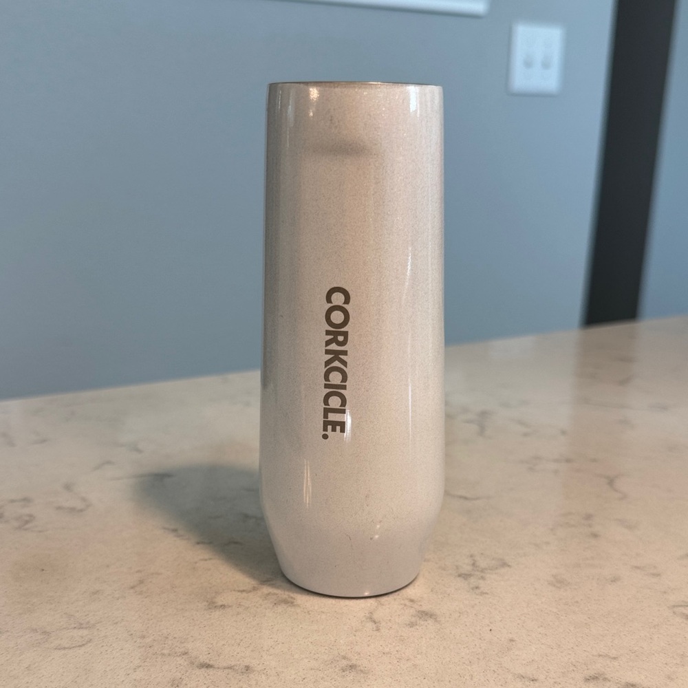 Iridescent Corkcicle Pearl Tumbler